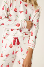 The "Cranberries & Cocktailss" PJ Set by PJ Salvage