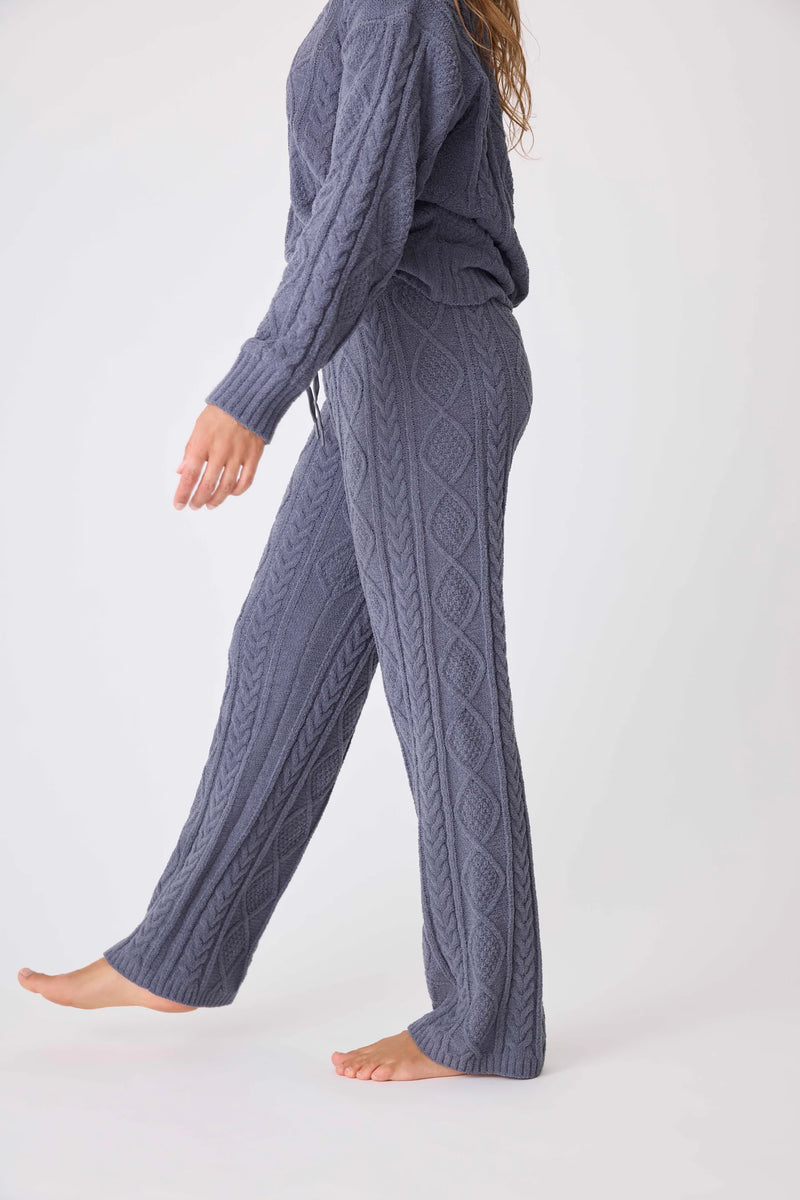 The "Cozy Cable" Lounge Pant by PJ Salvage