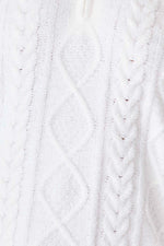 The “Ivory” Chenille Cable Knit Lounge Pants by PJ Salvage