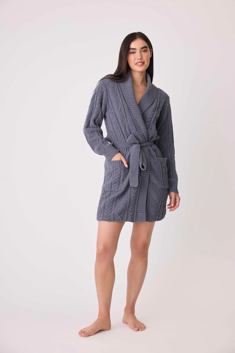 The "Cozy Cable" Robe by PJ Salvage