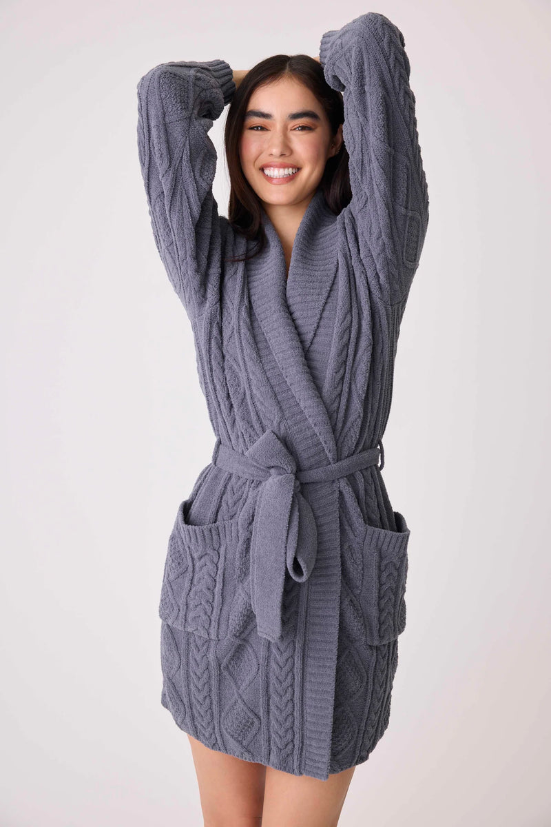 The "Cozy Cable" Robe by PJ Salvage