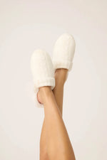 The "Chenille Cable Knit" Slippers by PJ Salvage