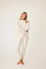 The "Cross Stitch Casuals Waffle Knit" Lounge Set by PJ Salvage