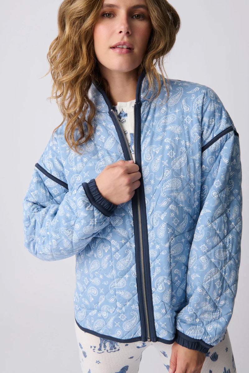 The "Desert Daze" Reversible Quilted Jacket by PJ Salvage