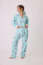 The "Spaw Day" Flannel PJ Set by PJ Salvage