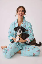 The "Spaw Day" Flannel PJ Set by PJ Salvage