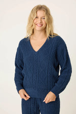 The "Cozy Cable" Sweater by PJ Salvage