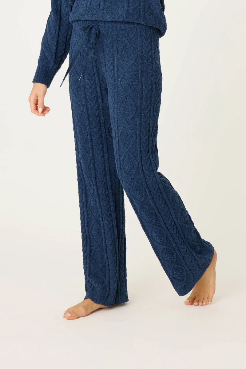 The "Cozy Cable" Lounge Pant by PJ Salvage