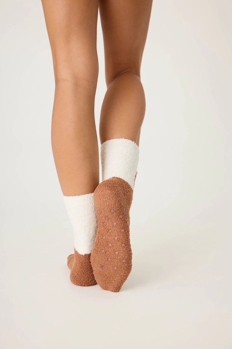 The "Gingerbread" Fun Socks by PJ Salvage