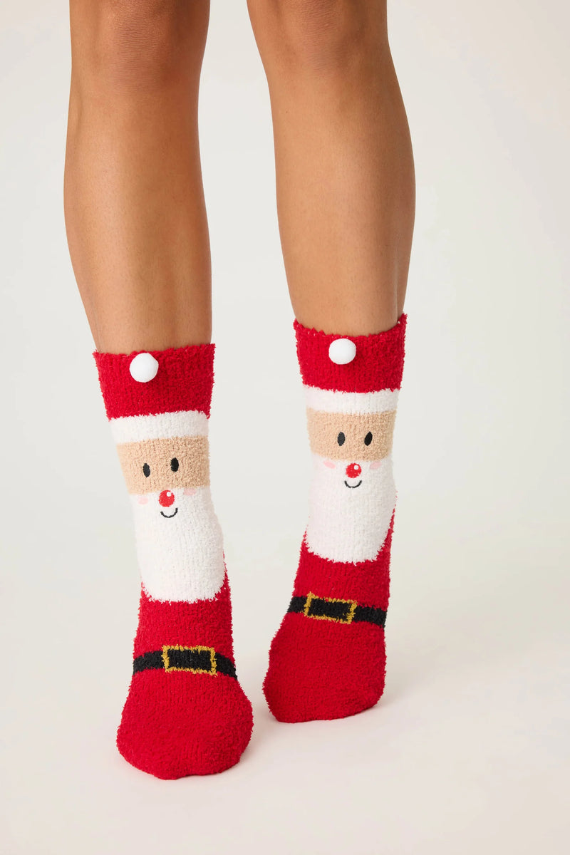 The "Santa" Fun Socks by PJ Salvage