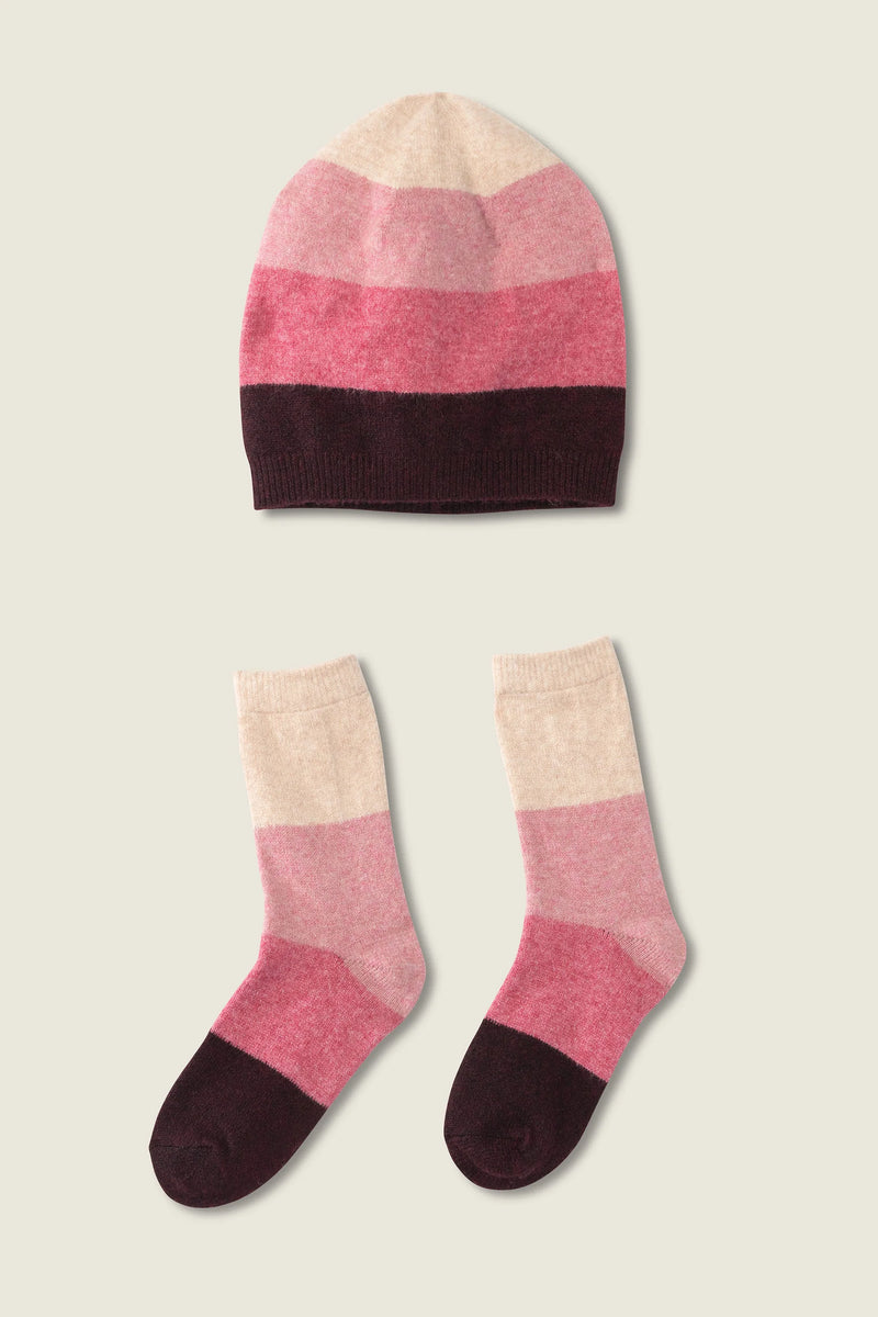 The "Winter Classics" Beanie & Sock Gift Set by PJ Salvage