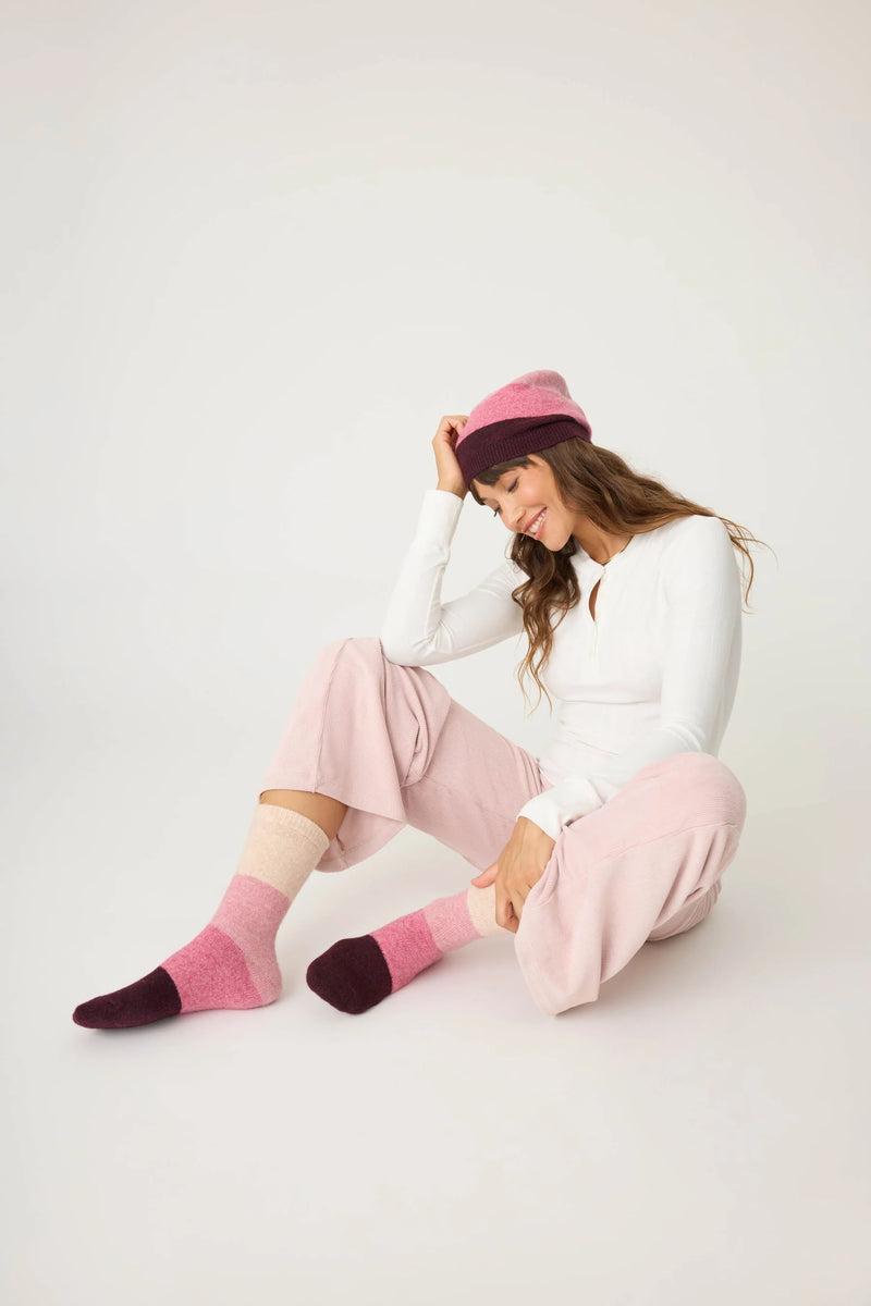 The "Winter Classics" Beanie & Sock Gift Set by PJ Salvage