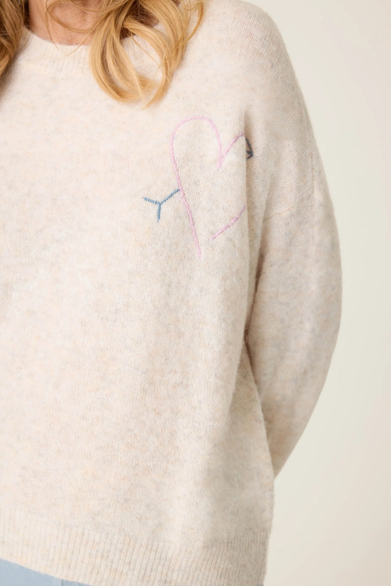 The "Spread Love" Sweater by PJ Salvage