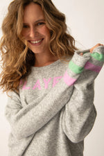 The "Happiest on the Courts" Snuggle Sweater by PJ Salvage