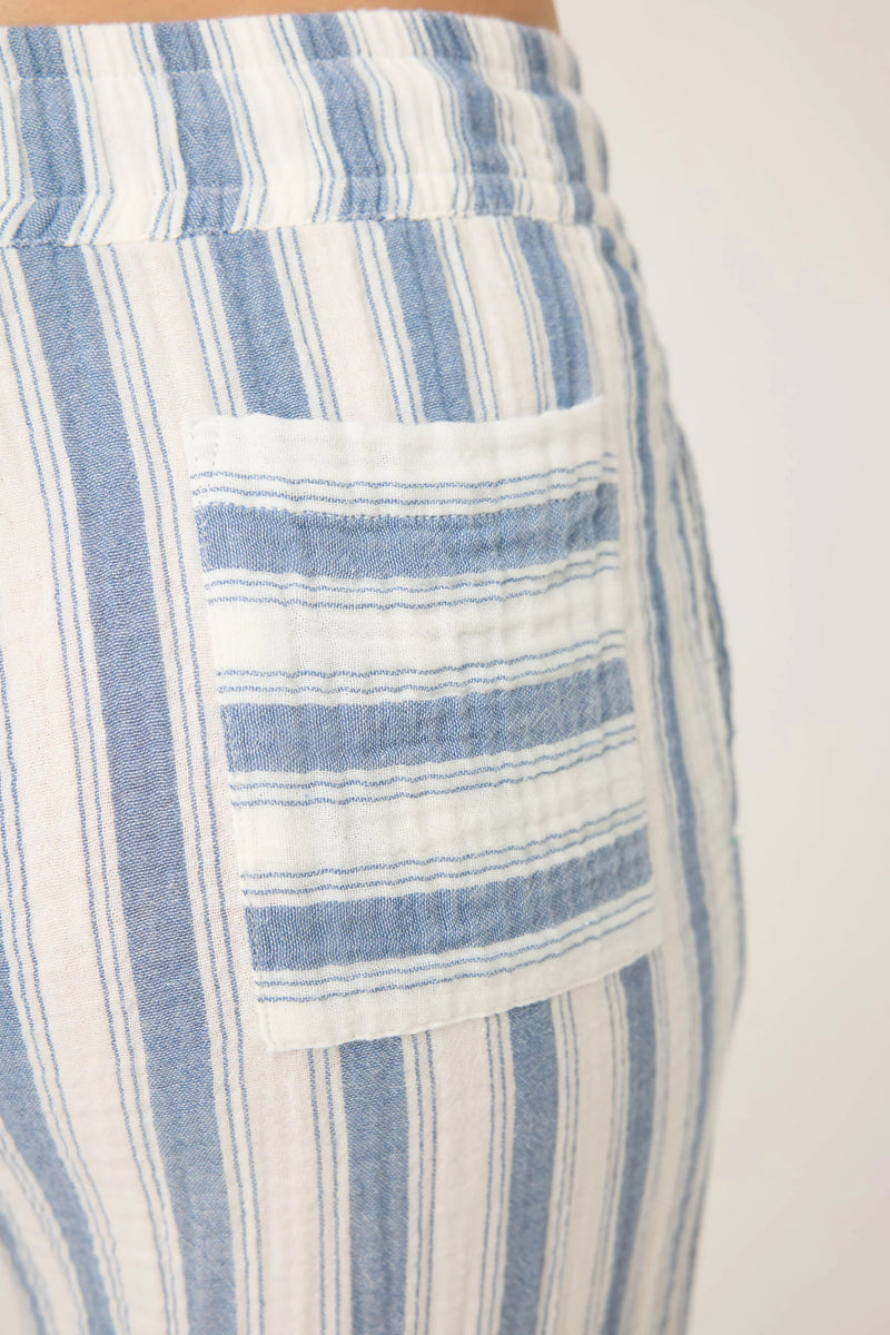 The "Back from the Beach" Striped Gauze Pants by PJ Salvage