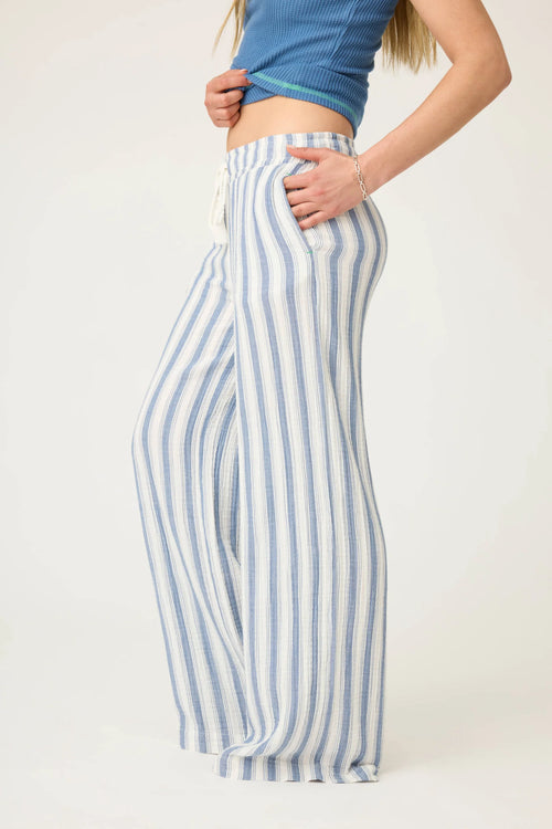 The "Back from the Beach" Striped Gauze Pants by PJ Salvage