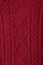The "Port" Cozy Chenille Cable Quarter Zip Top by PJ Salvage