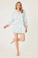 The "Ma Cherie" Flannel Night Shirt by PJ Salvage