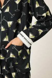 The “Merrier with a Martini” Flannels by PJ Salvage