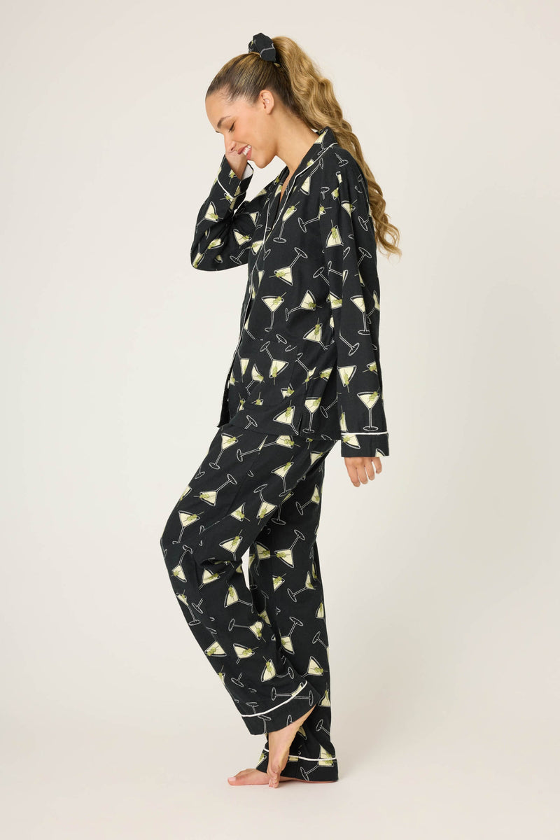 The “Merrier with a Martini” Flannels by PJ Salvage