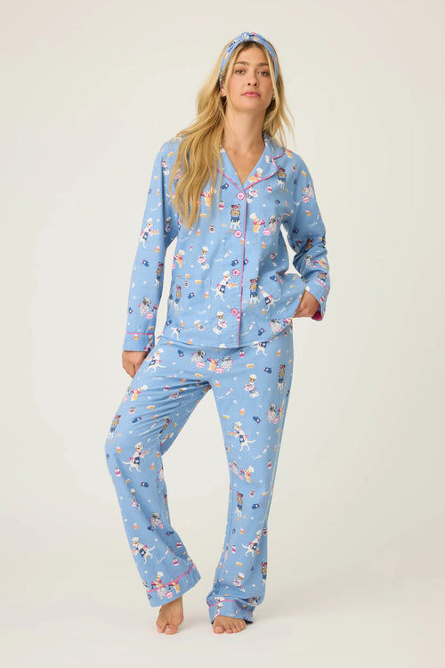 The "Baked Woof Love" Flannels by PJ Salvage