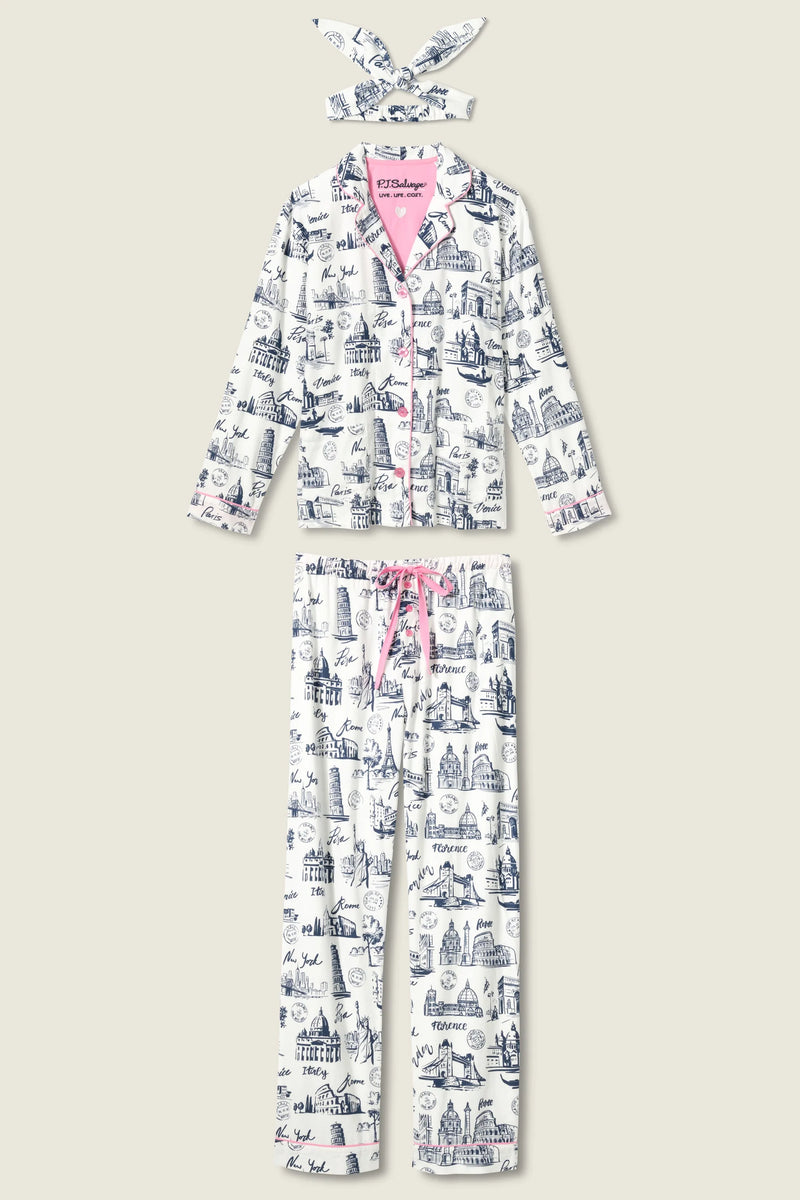 The "Bon Voyage" Flannels by PJ Salvage