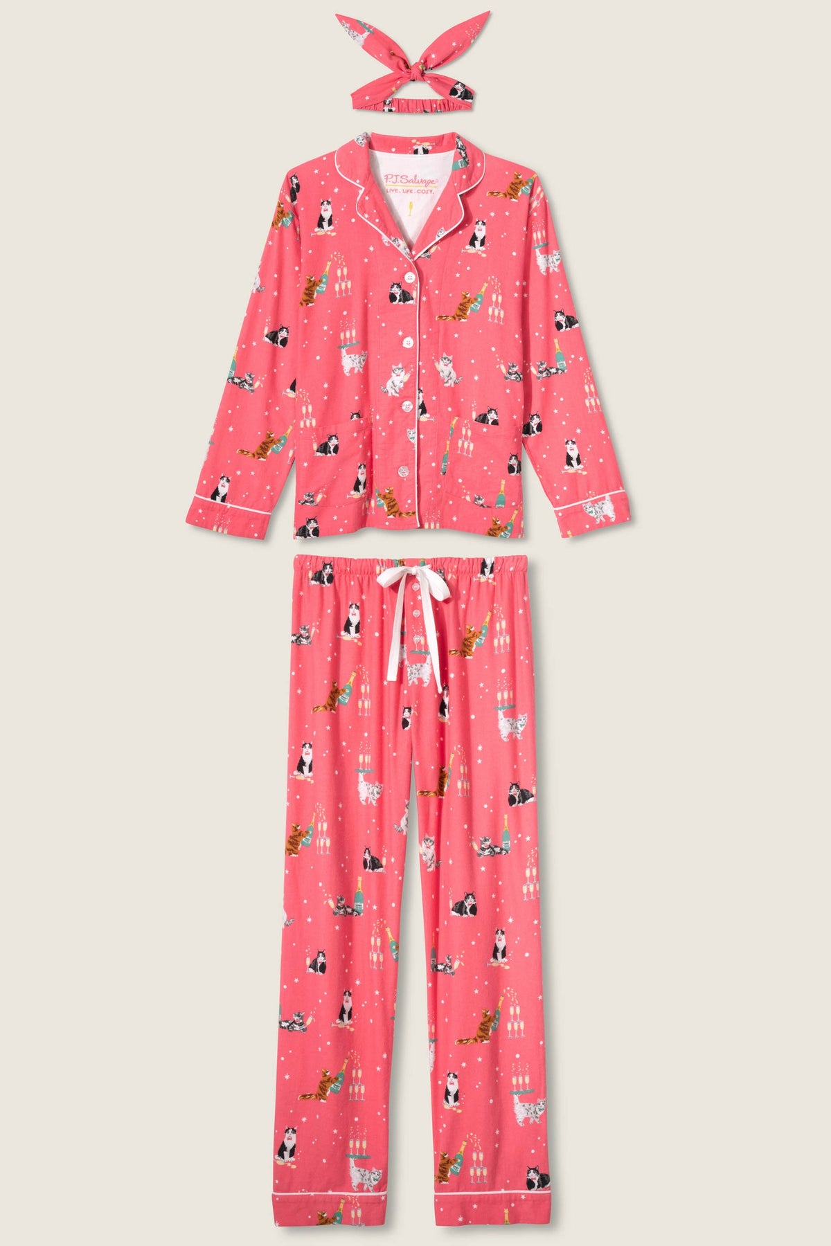 The “Let’s Get Fizzical” Flannels by PJ Salvage