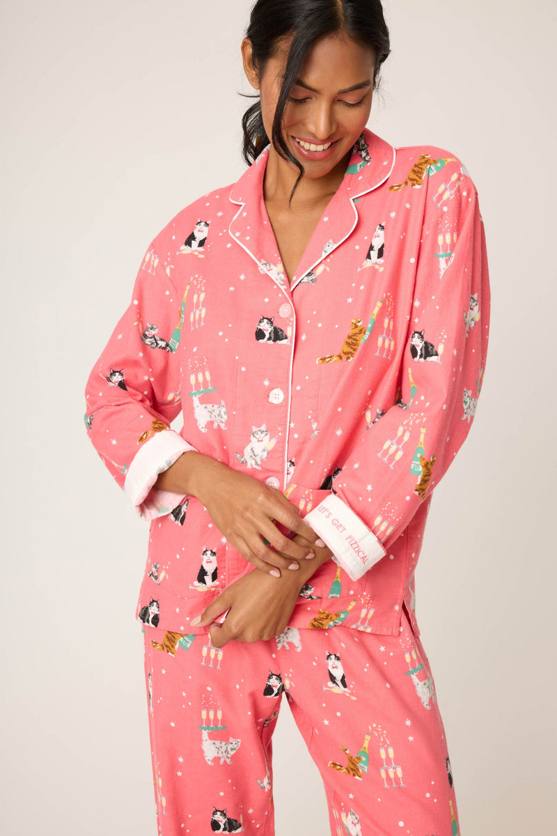 The “Let’s Get Fizzical” Flannels by PJ Salvage