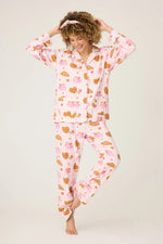 The "Parisian Breakfast" Flannels by PJ Salvage