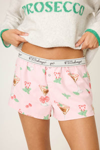 The “Tini Time” Flannel Short by PJ Salvage