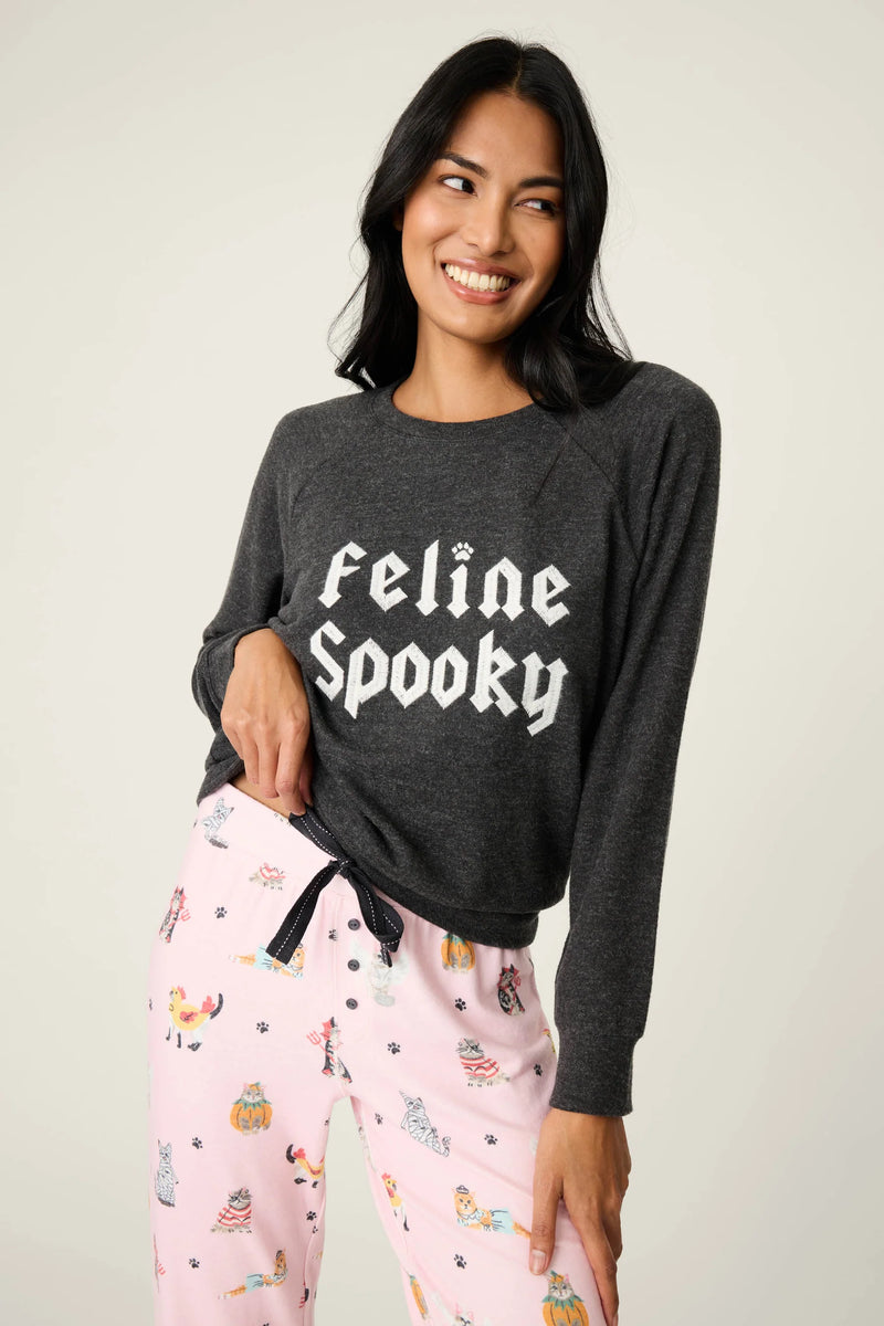 The "Feline Spooky" PJ Set by PJ Salvage