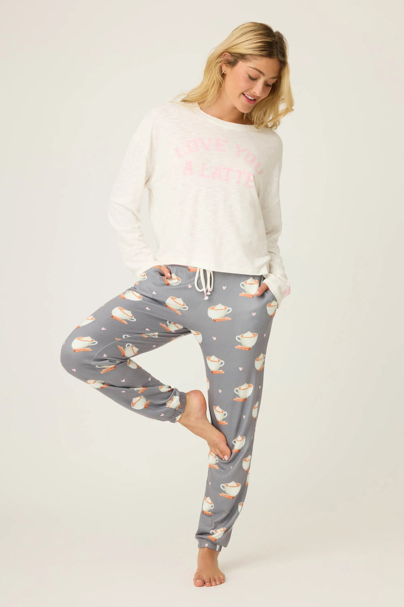 The "Love You A Latte" Top by PJ Salvage