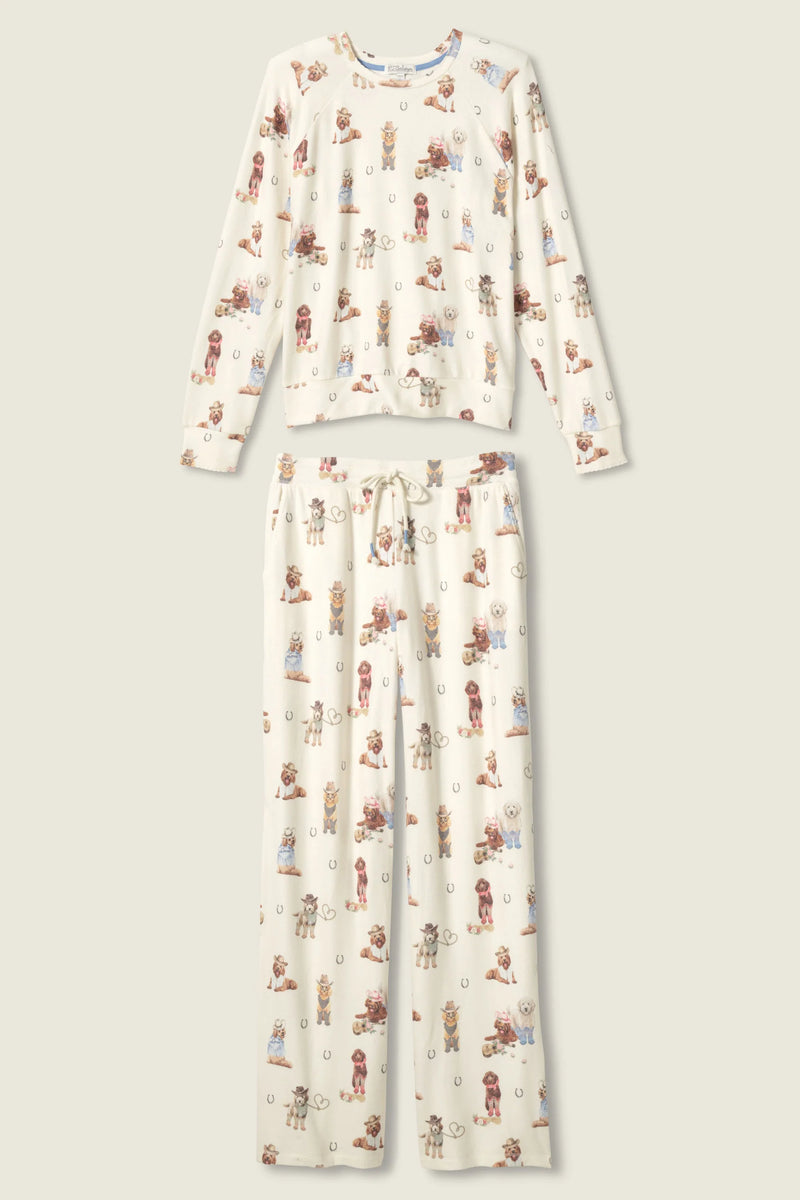 The "Ruff on the Range" PJ Set by PJ Salvage