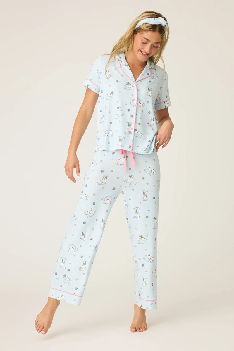 The "Paws & Breathe" PJ Set by PJ Salvage