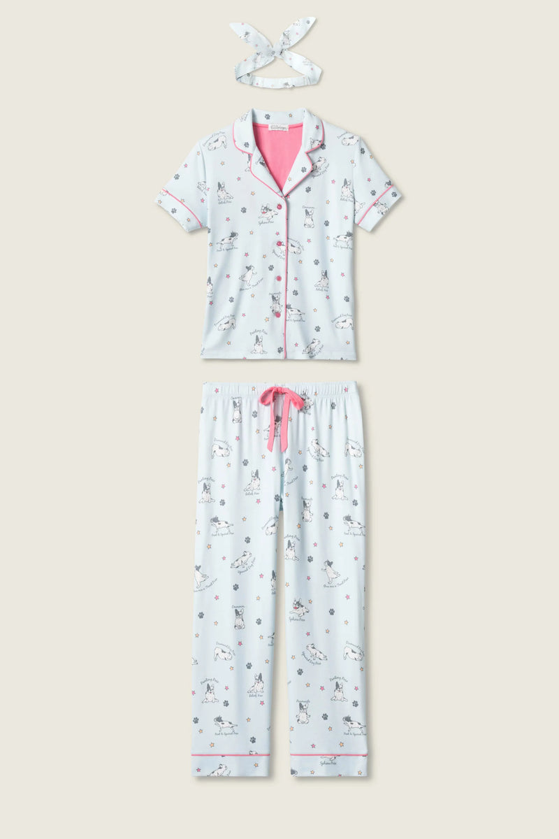 The "Paws & Breathe" PJ Set by PJ Salvage