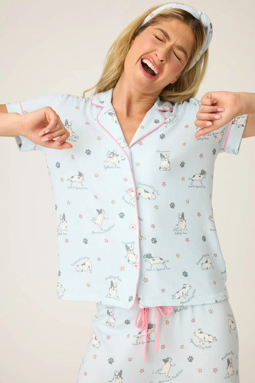 The "Paws & Breathe" PJ Set by PJ Salvage