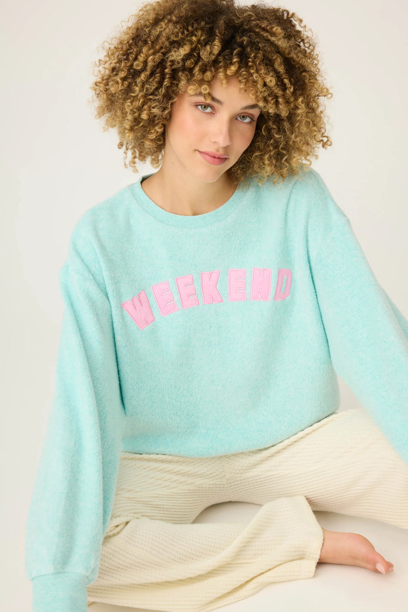 The "Weekend" Sweatshirt by PJ Salvage