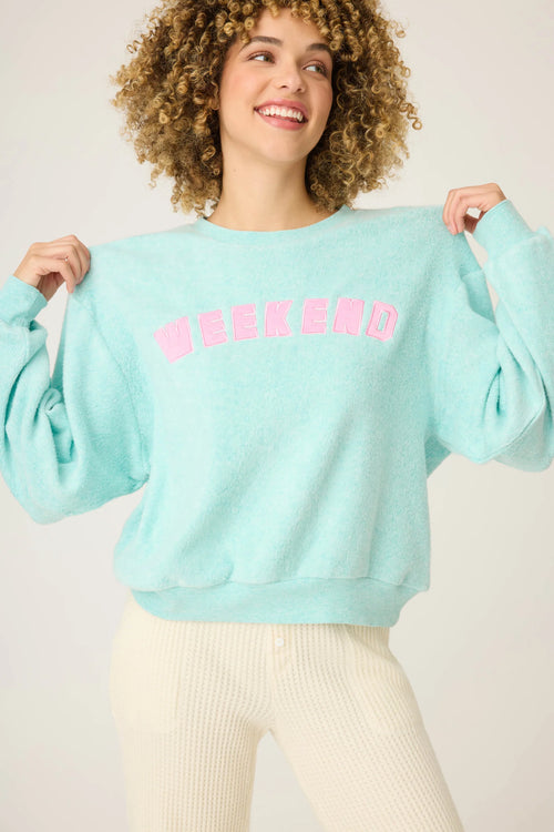 The "Weekend" Sweatshirt by PJ Salvage