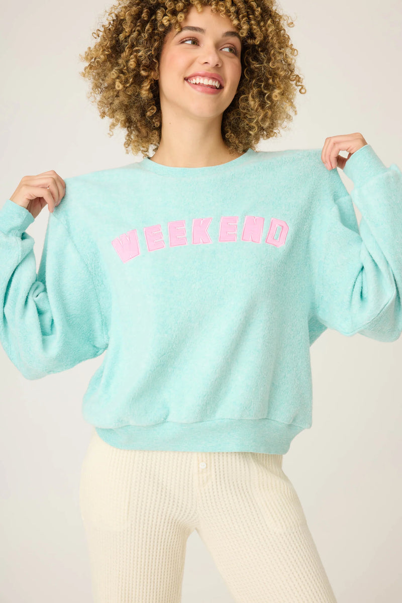 The "Weekend" Sweatshirt by PJ Salvage