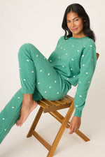 The “Outsider” Embroidered Bear PJ Set by PJ Salvage