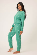 The “Outsider” Embroidered Bear PJ Set by PJ Salvage