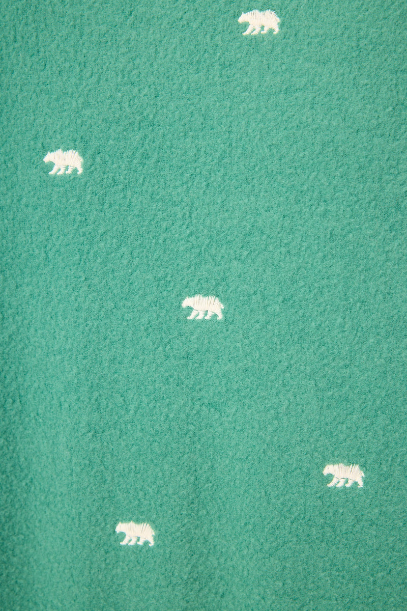 The “Outsider” Embroidered Bear PJ Set by PJ Salvage
