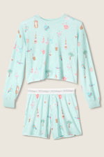 The “Boyfriend Boxer Ornaments” Shorts Set by PJ Salvage