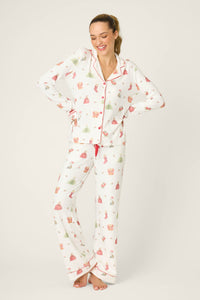 The “Feline Festive” PJ Set by PJ Salvage