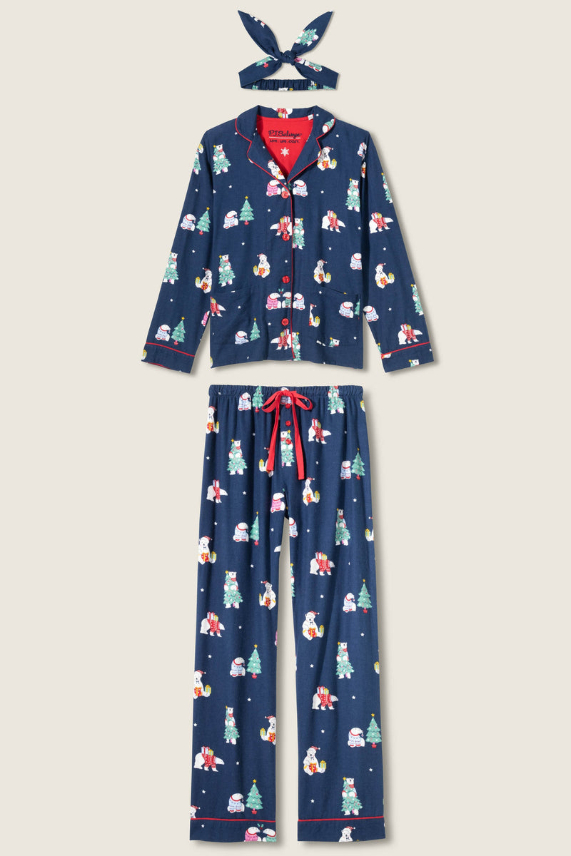 The “Bearly Awake” Flannels by PJ Salvage