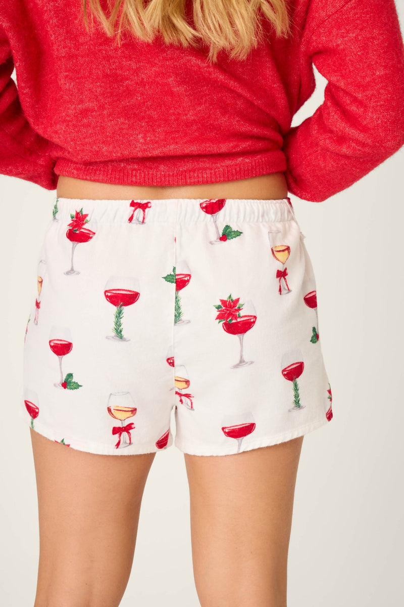The “Let’s Get Toasty” Flannel Short by PJ Salvage