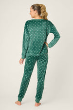 The “Let’s Get Toasty” Velour PJ Set by PJ Salvage