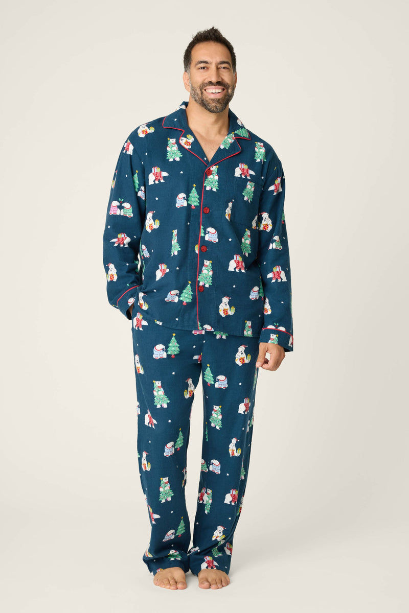 The “Bearly Awake” Mens PJ Set by PJ Salvage