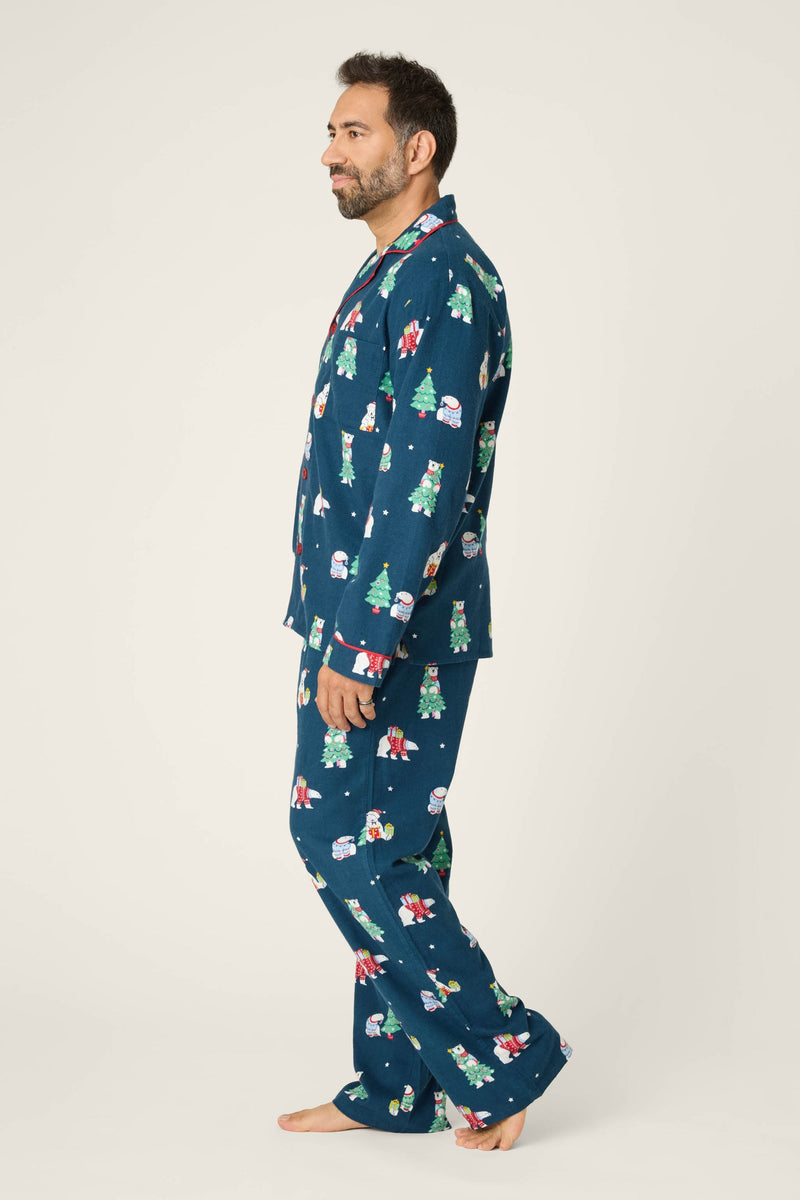 The “Bearly Awake” Mens PJ Set by PJ Salvage