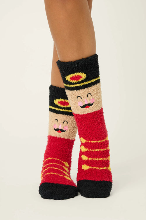 The "Nutcracker" Cozy Socks by PJ Salvage